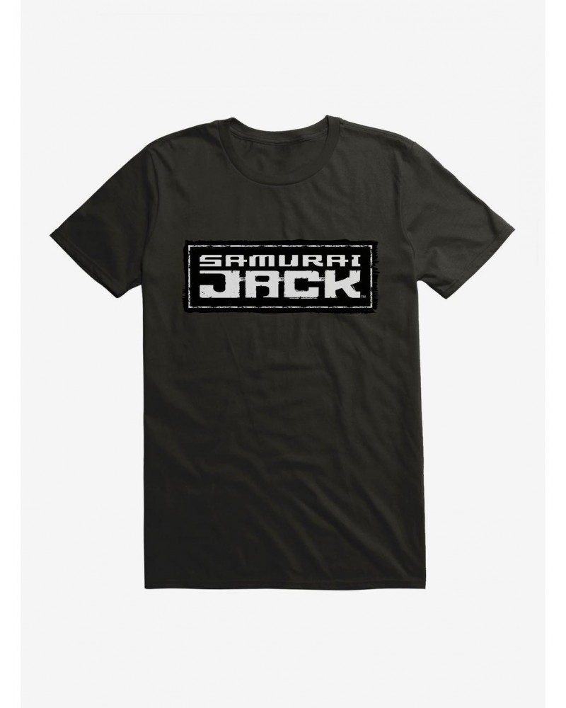 Samurai Jack Bold White Script T-Shirt $9.18 T-Shirts
