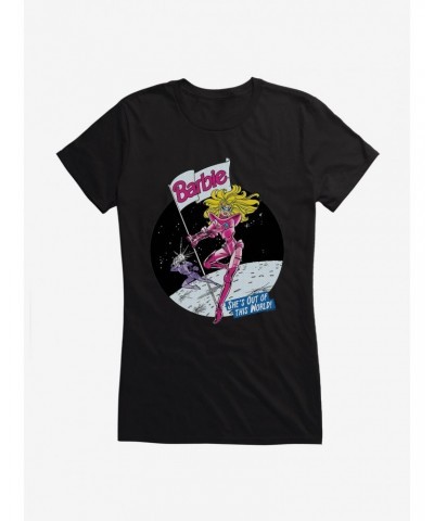 Barbie Moon Out Of This World Girls T-Shirt $6.97 T-Shirts
