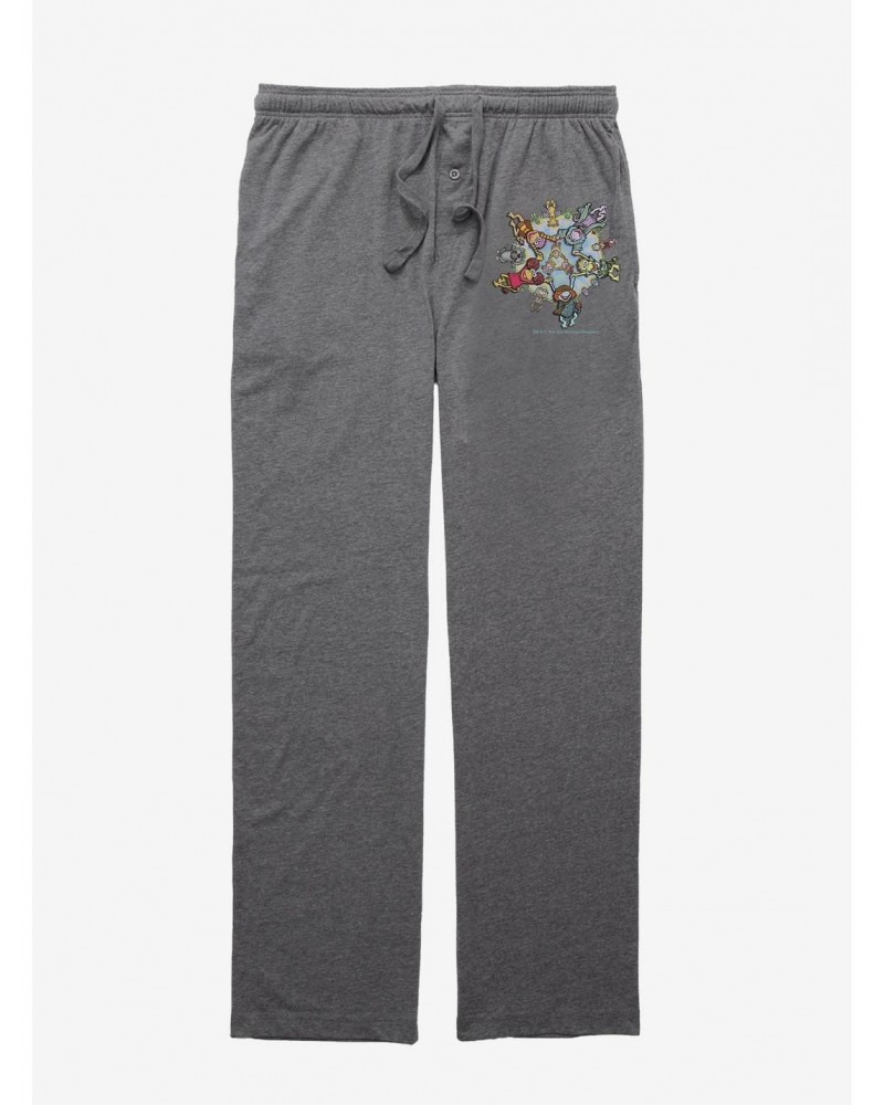 Jim Henson's Fraggle Rock Holding Hands Pajama Pants $7.47 Pants