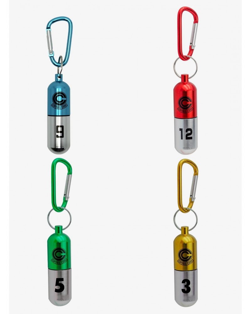 Dragon Ball Z Capsule Corp 3D Keychain $13.60 Key Chains