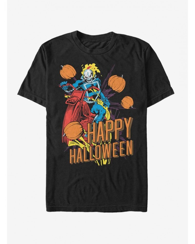 Marvel Ghost Rider Ghost Halloween T-Shirt $8.22 T-Shirts