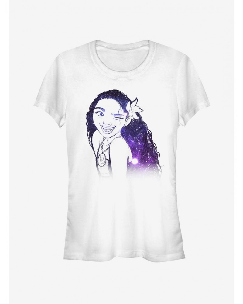 Disney Moana Constellation Moana Hair Girls T-Shirt $6.97 T-Shirts