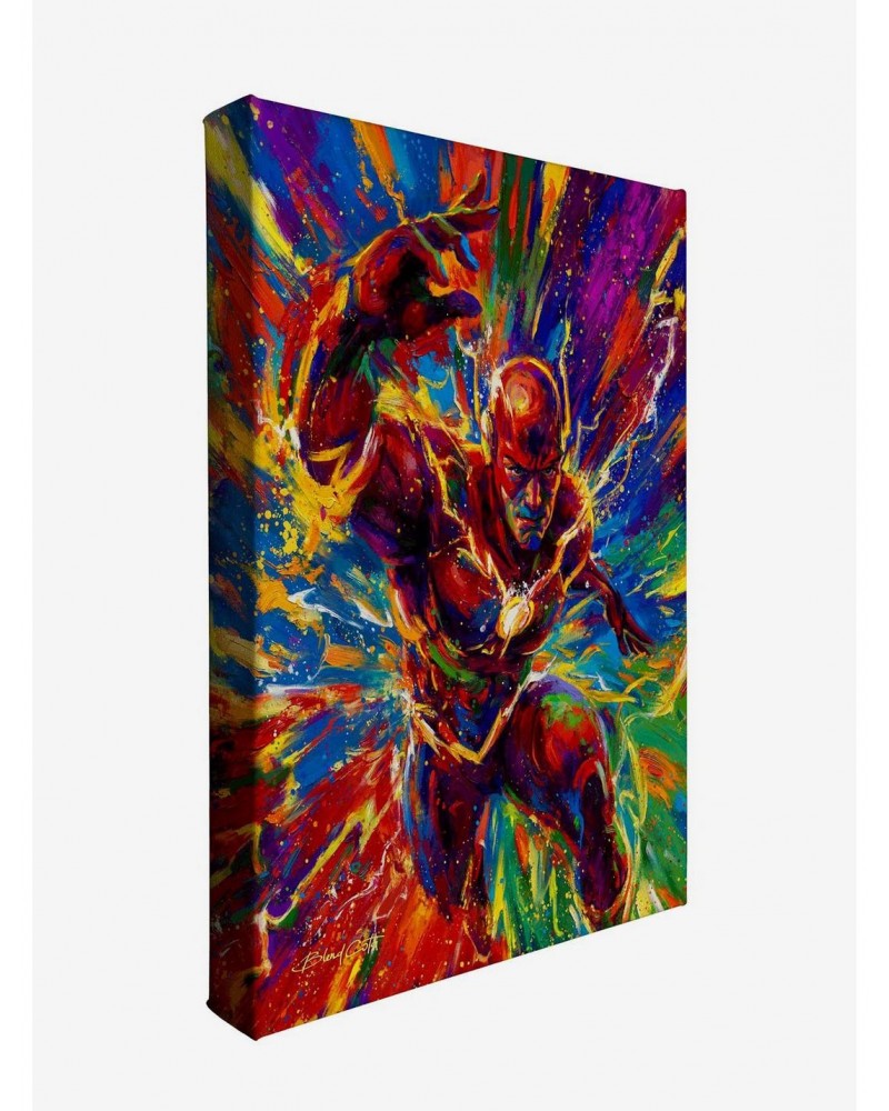 DC Comics The Flash 11" X 14" Canvas Gallery Wrap $25.57 Wraps