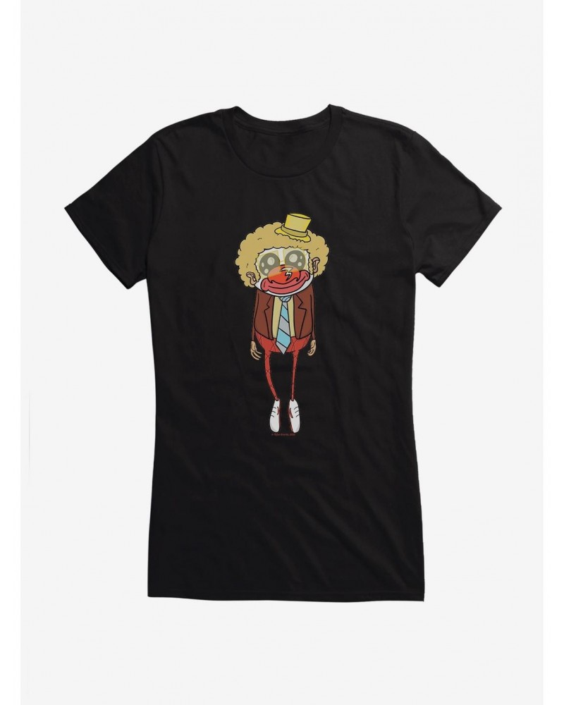 Depressed Monsters Suited Casey The Clown Girls T-Shirt By Ryan Brunty $12.20 T-Shirts