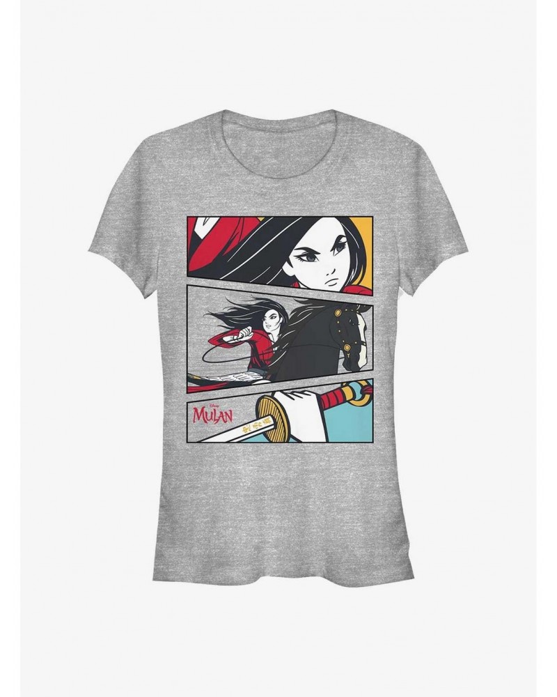 Disney Mulan Action Panels Girls T-Shirt $7.57 T-Shirts