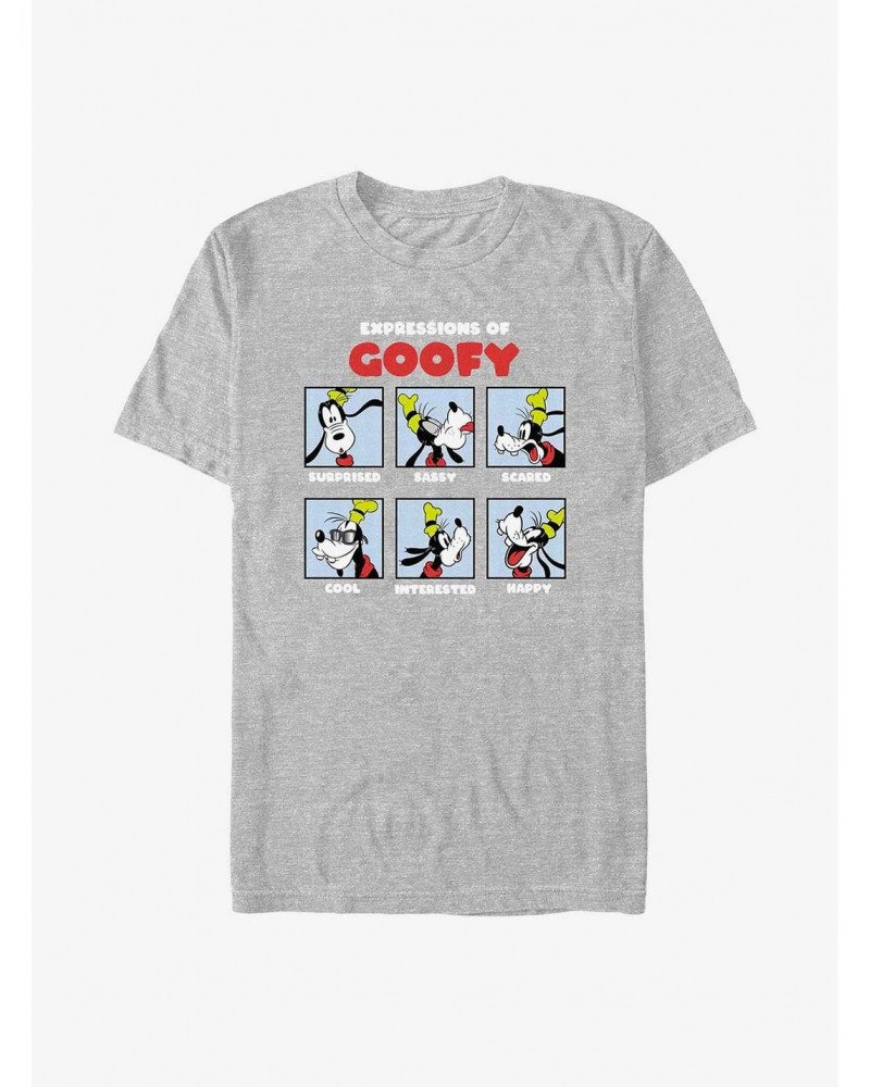 Disney Goofy Expressions Of Goofy T-Shirt $7.65 T-Shirts