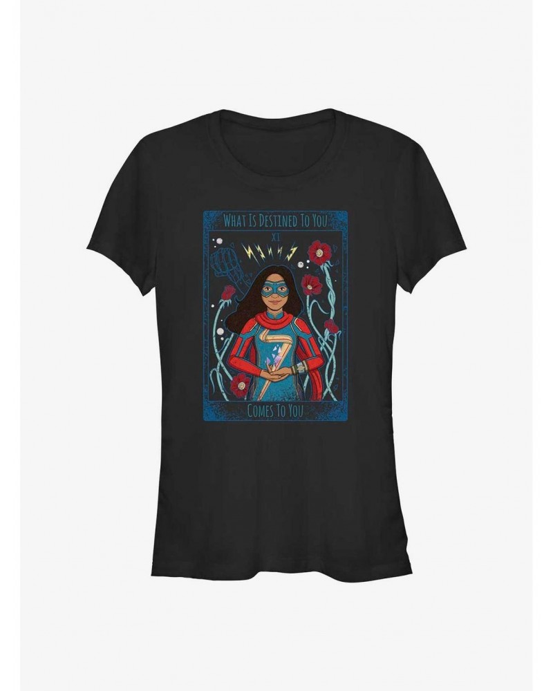 Marvel Ms. Marvel Destined Girls T-Shirt $8.37 T-Shirts