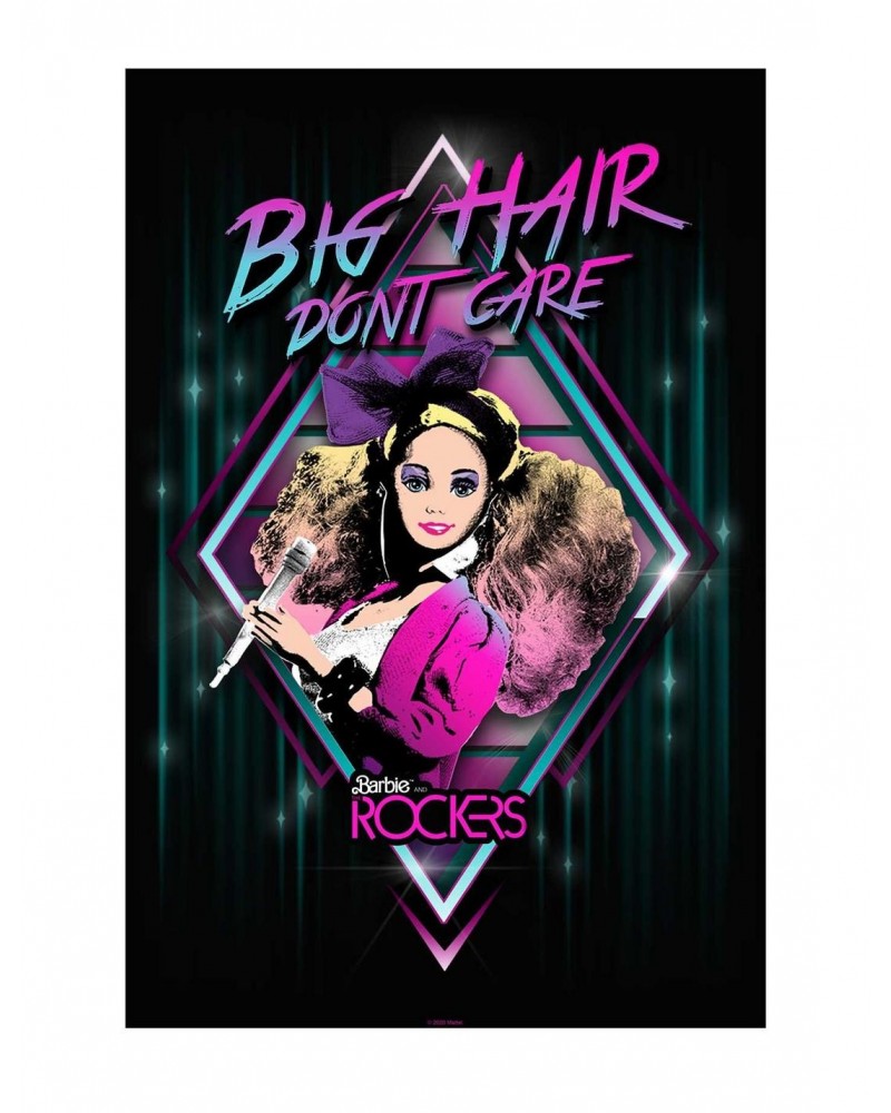 Barbie 80's Rockers Big Hair Don't Care 16x24 Poster $7.02 Posters