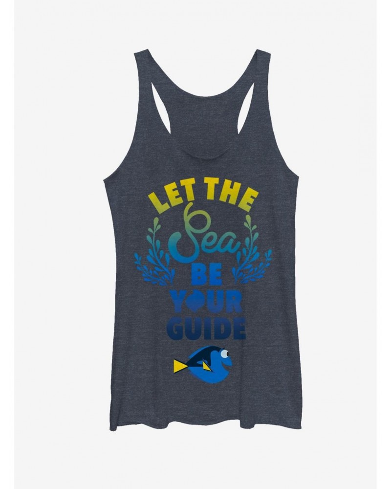 Disney Pixar Finding Dory Let the Sea be Your Guide Girls Tank $10.15 Tanks