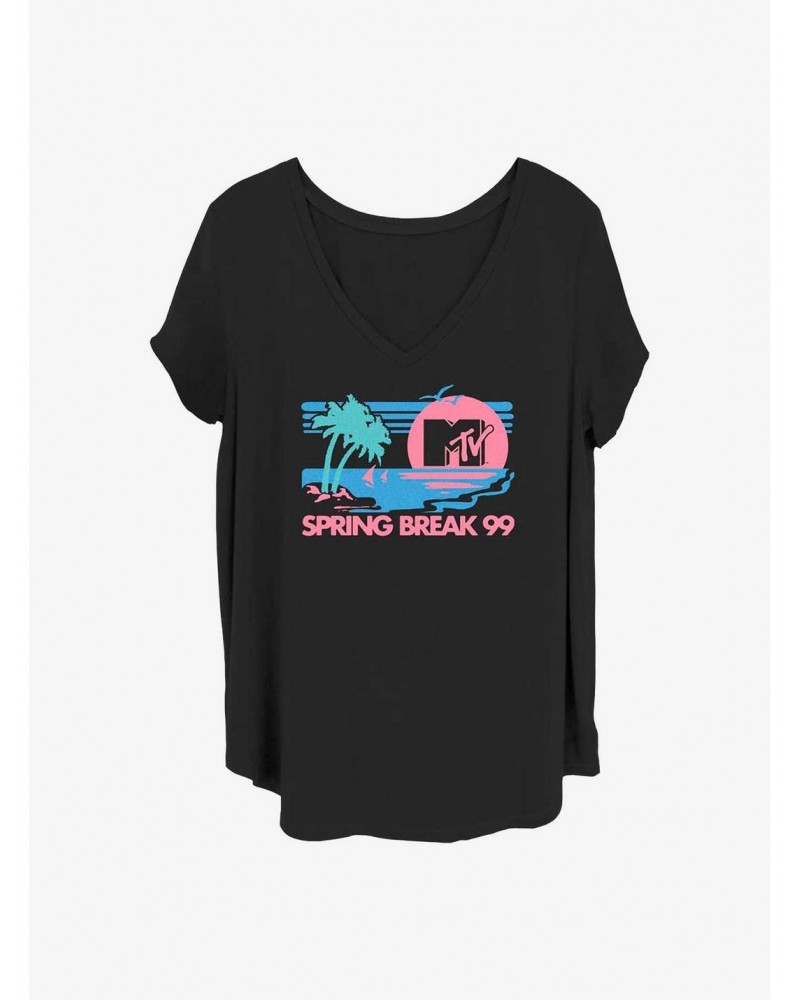 MTV Spring Break Girls T-Shirt Plus Size $10.87 T-Shirts