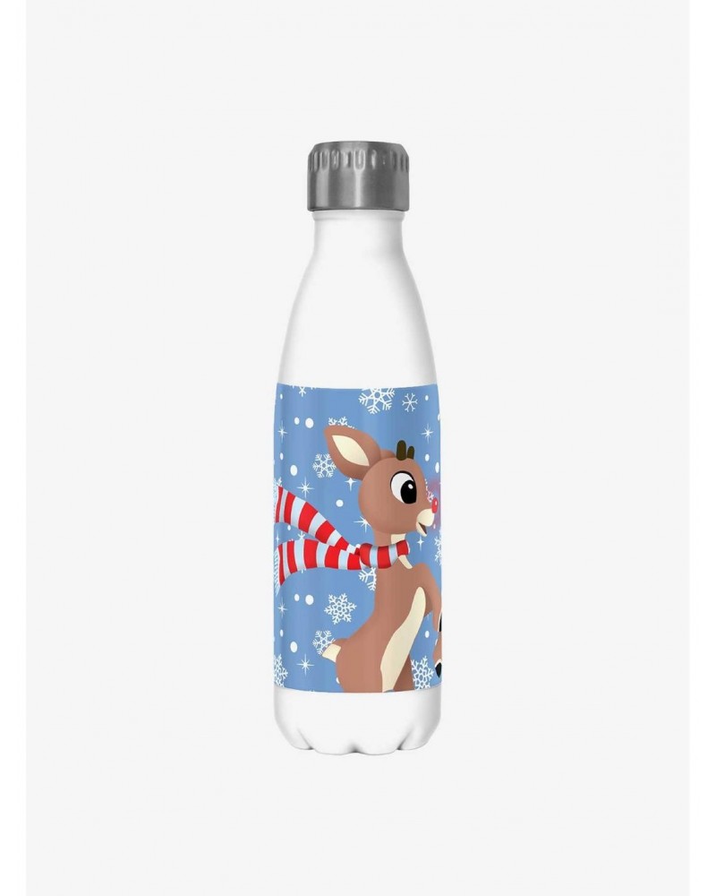Rudolph The Red-Nosed Reindeer Water Bottle $6.37 Water Bottles