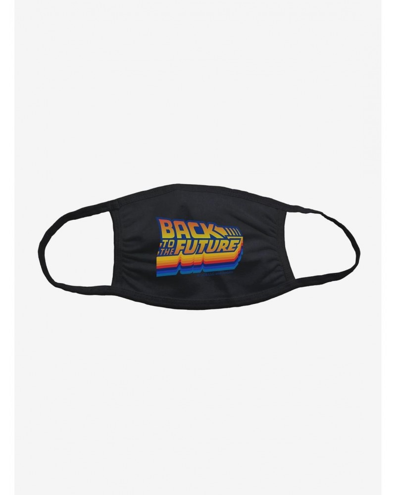Back To The Future Neon Script Face Mask $4.05 Masks