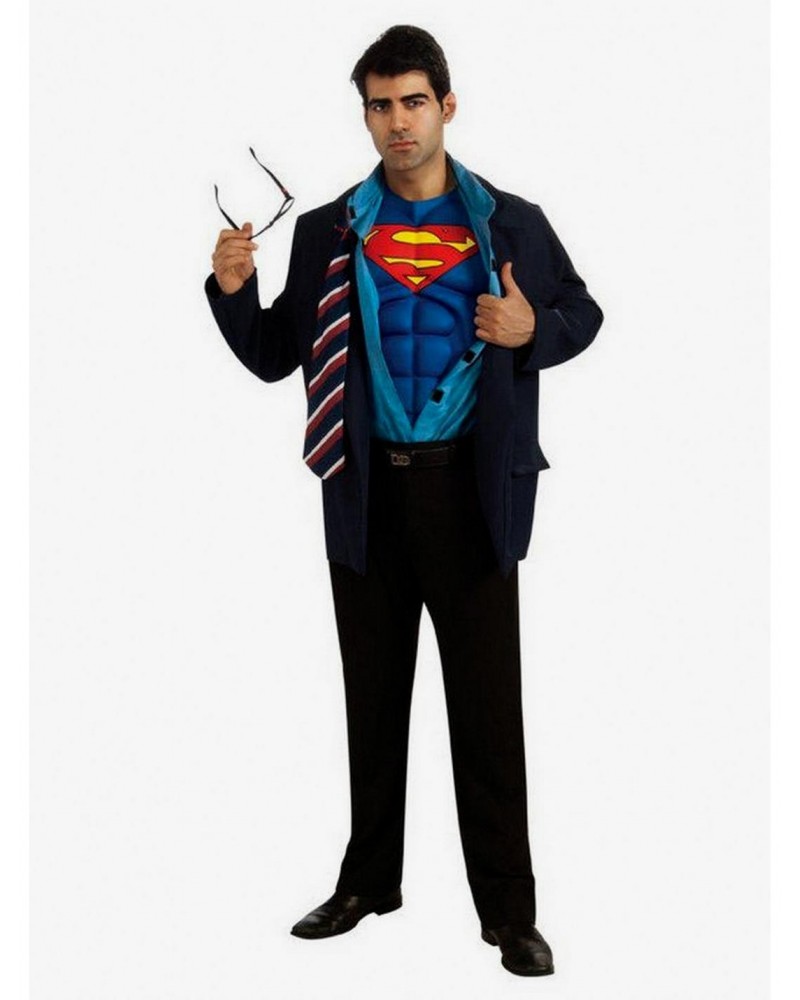 DC Comics Superman Clark Kent Reversible Costume $27.09 Costumes