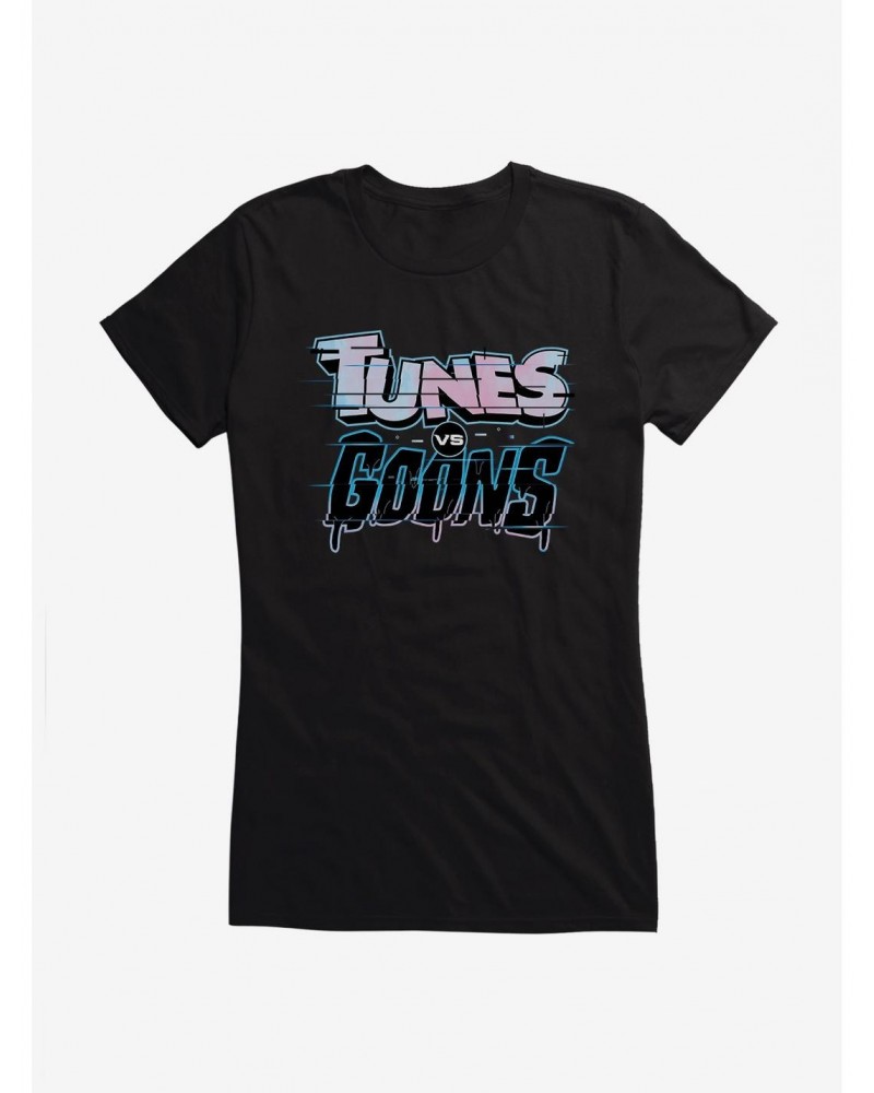 Space Jam: A New Legacy Tunes Vs Goons Girls T-Shirt $8.37 T-Shirts