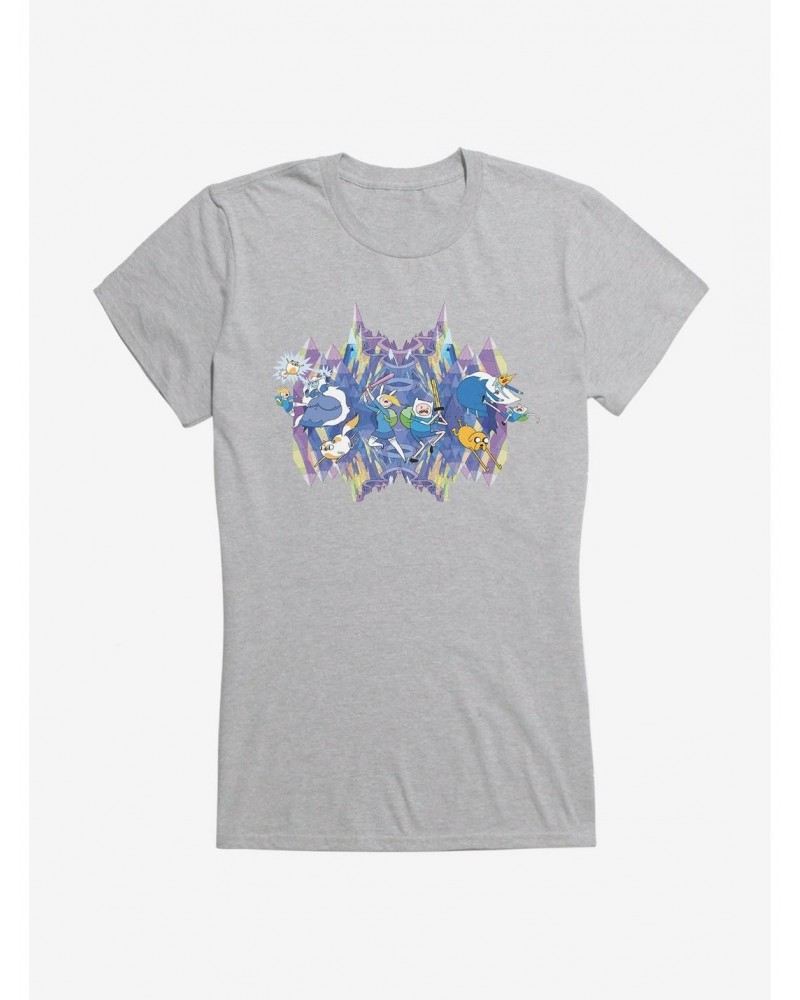 Adventure Time Action Mountains Girls T-Shirt $6.18 Merchandises