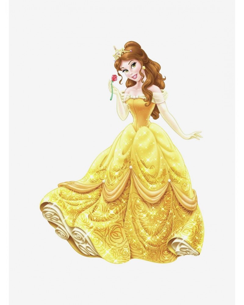 Disney Princess Belle Peel And Stick Giant Wall Decals $12.11 Decals