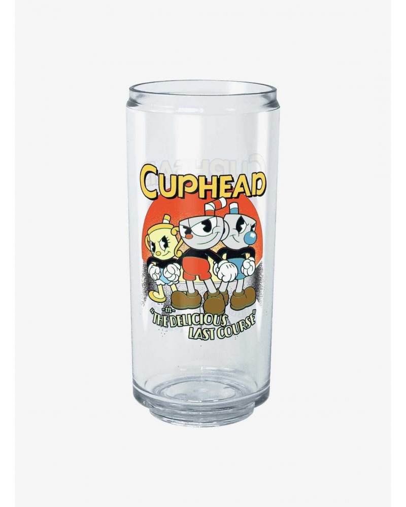 Cuphead: The Delicious Last Course Tricupfecta Cuphead, Ms. Chalice, and Mugman Can Cup $6.52 Cups