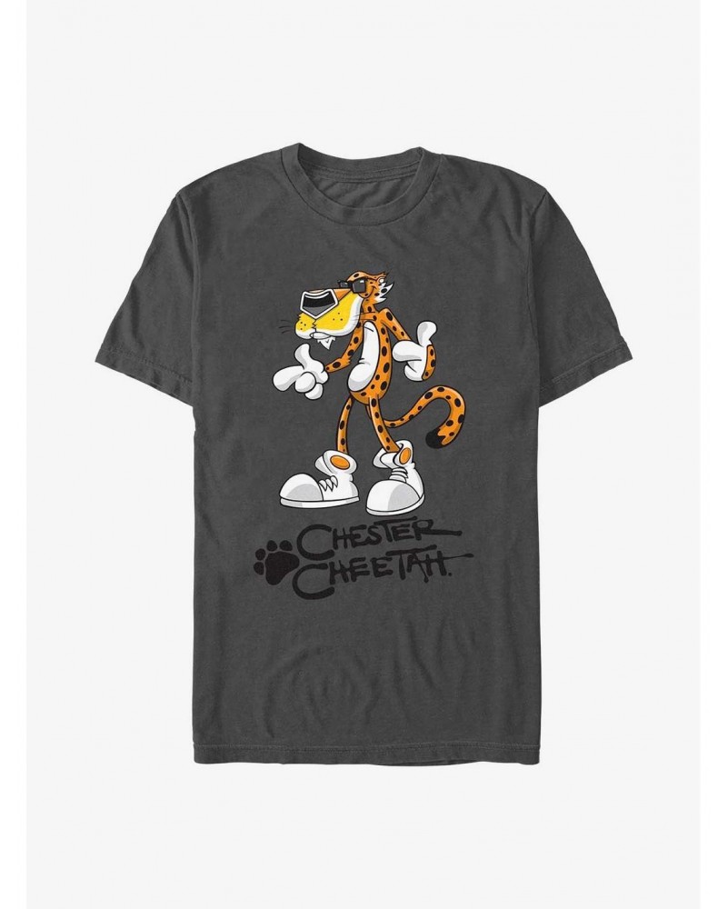 Cheetos Chester Cheetah Paw Print T-Shirt $10.99 T-Shirts