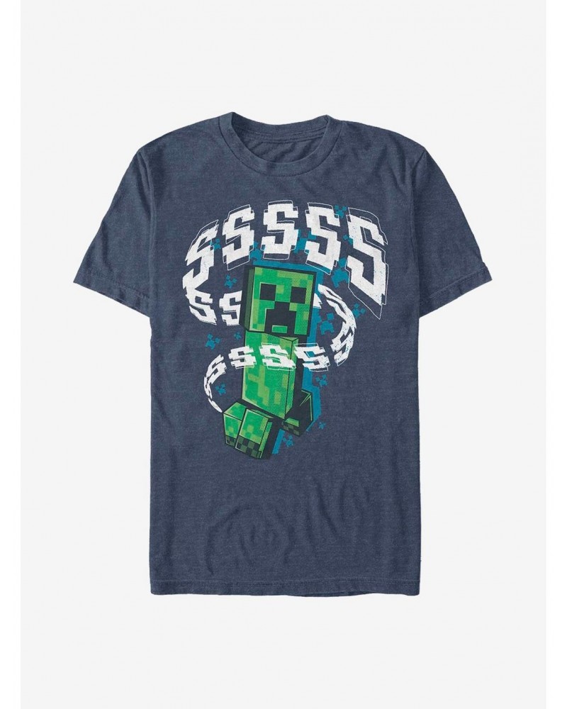 Minecraft Creeper SSSSS T-Shirt $8.60 T-Shirts
